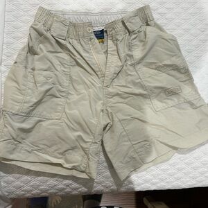 Aftco men's shorts khaki